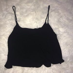 Basic Black Flowy Tank